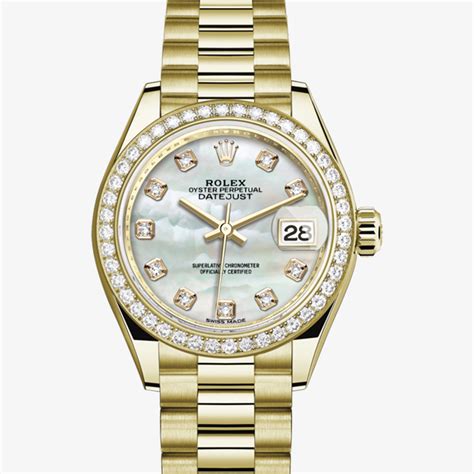 rolex 28mm ladies datejust watch.